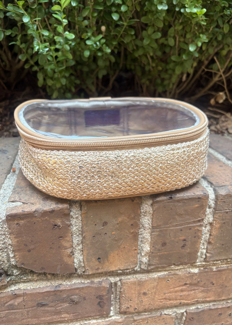Gold/Clear Bag