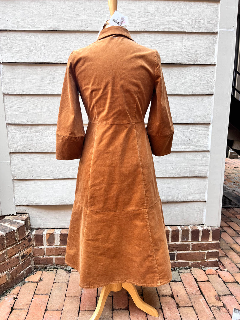 Beth Pinwale Cord Midi Dress