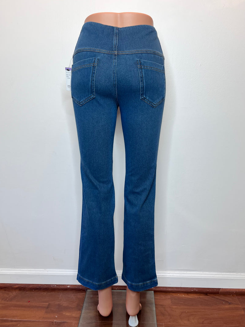 Knit Denim Pant