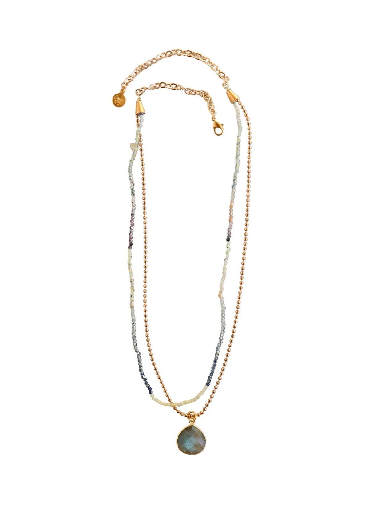 Avery Double Strand Necklace - 2 Colors