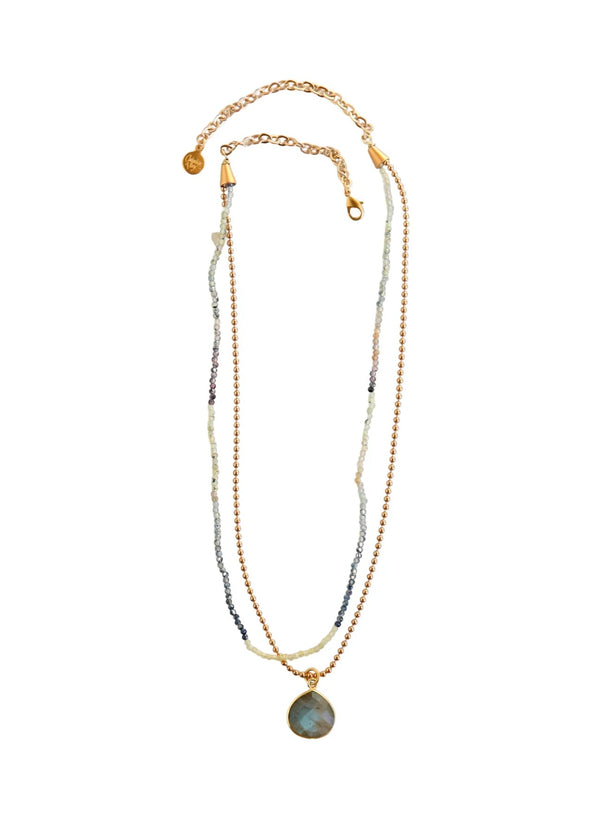 Avery Double Strand Necklace - 3 Colors
