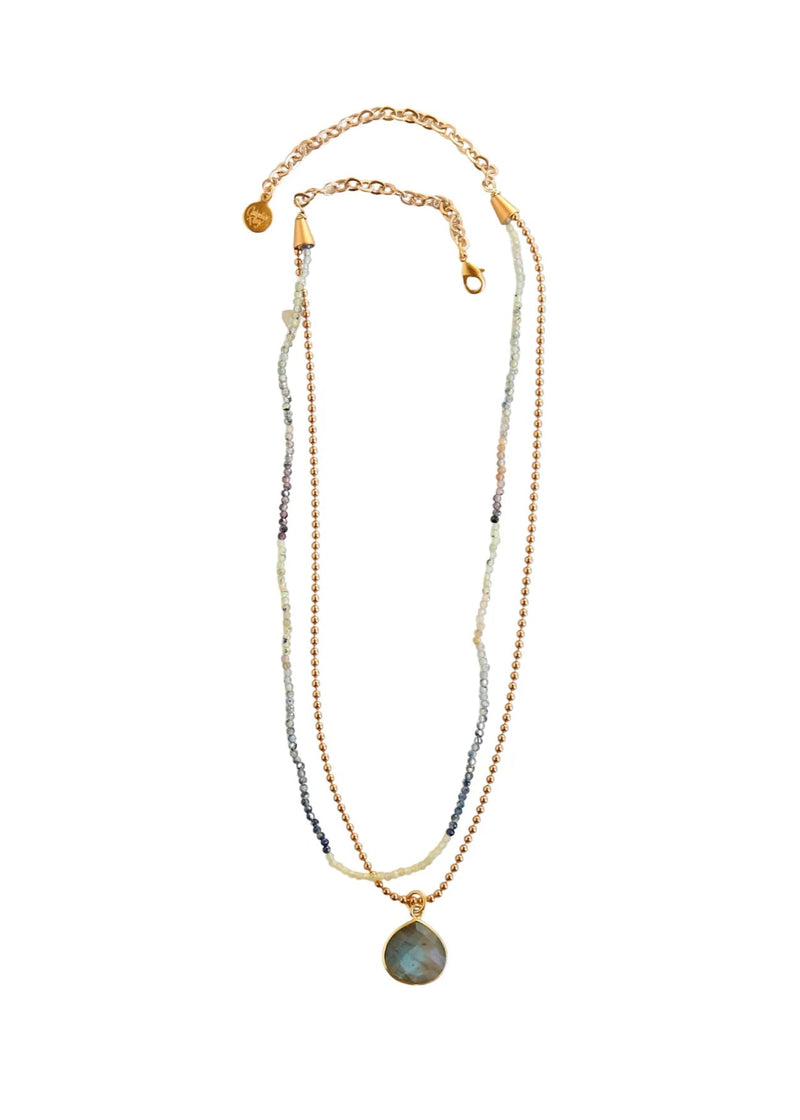 Avery Double Strand Necklace - 3 Colors