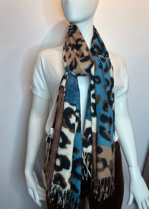 Animal Patch Soft Stole - 2 Colors