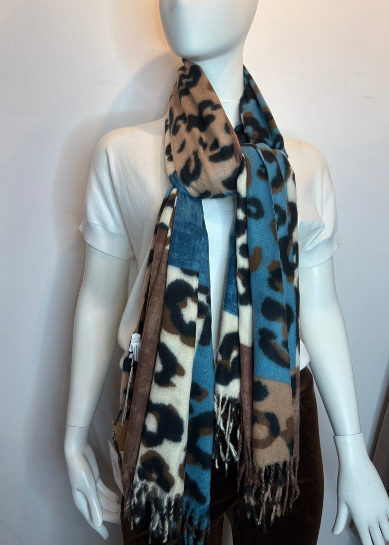Animal Patch Soft Stole - 2 Colors