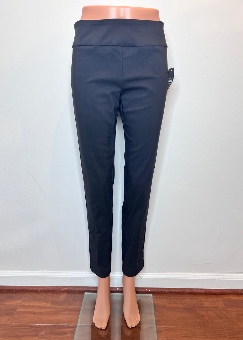 Ankle Pant w/ Back Slit - 4 Colors