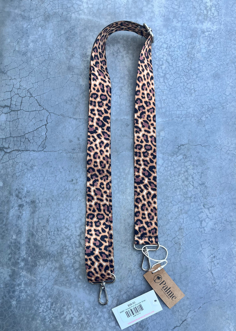 Animal Print Shoulder Strap