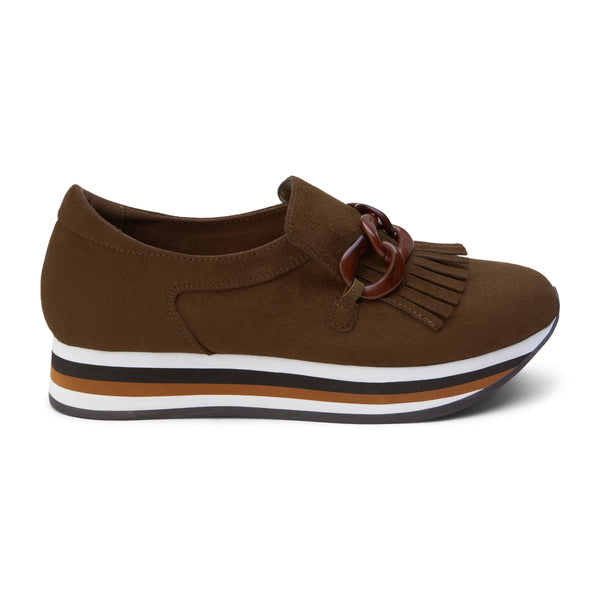 Bess Platform Loafer - Mocha