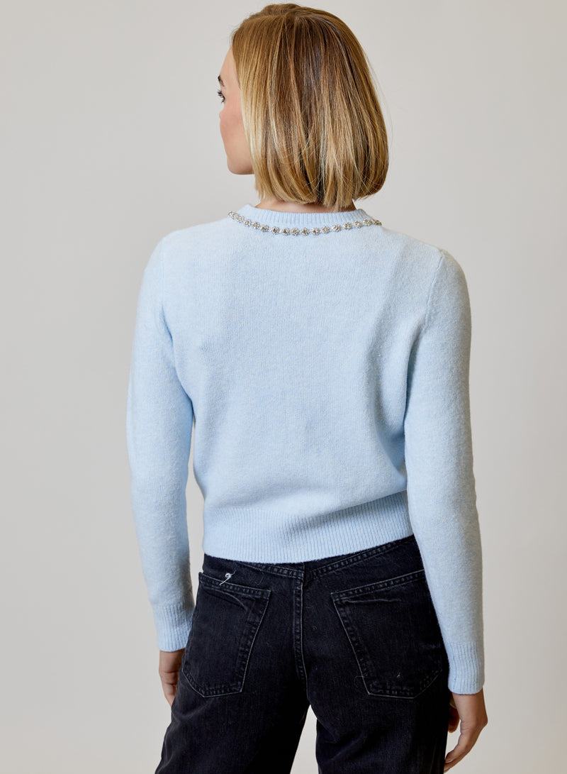 Gemstone Trim Cardi