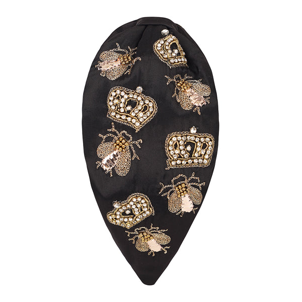 Black Embellished Headband