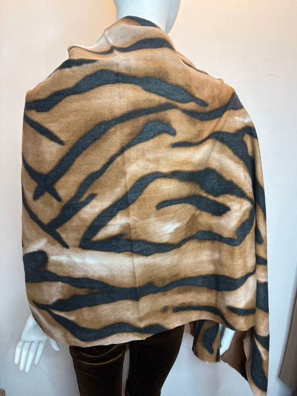 Tiger Print Stole