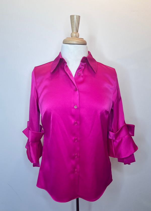 3/4 Bow Sleeve Top