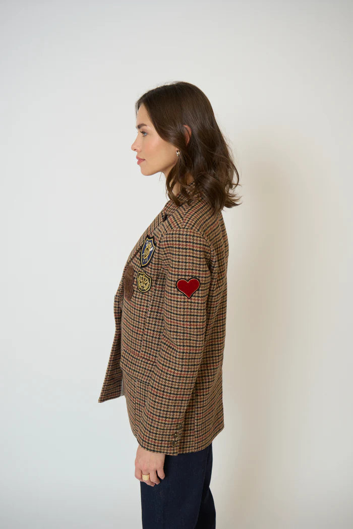 Raven Patchwork Blazer