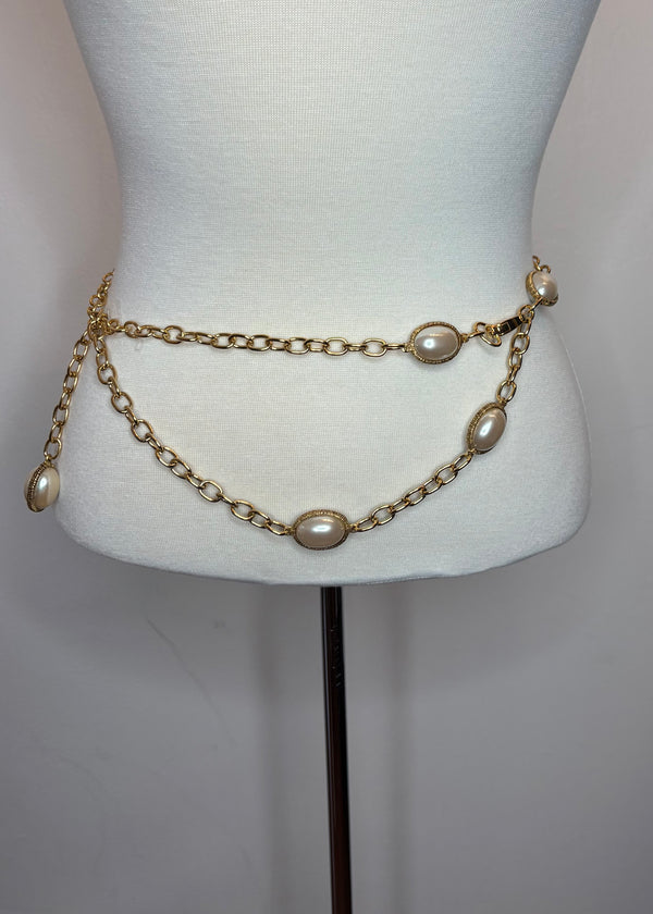 Pearl Chain Belt
