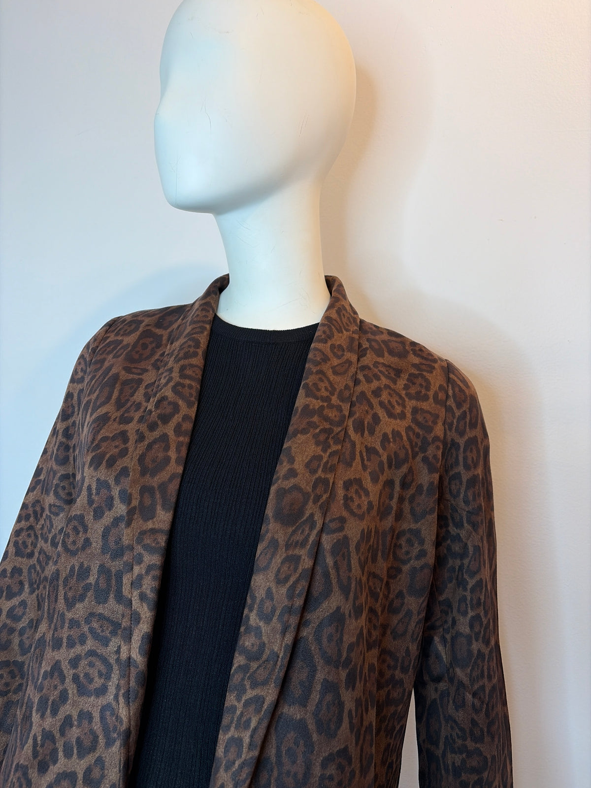 Animal Print Coat