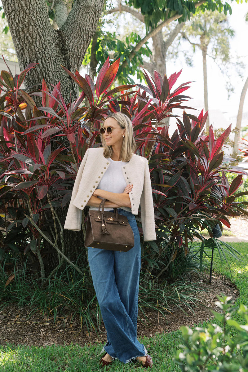 Margo Faux Suede Bag