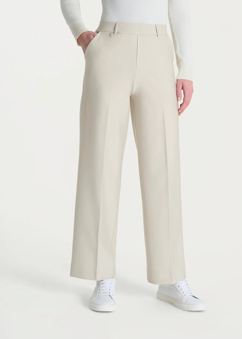 Cropped Wide Leg Pant