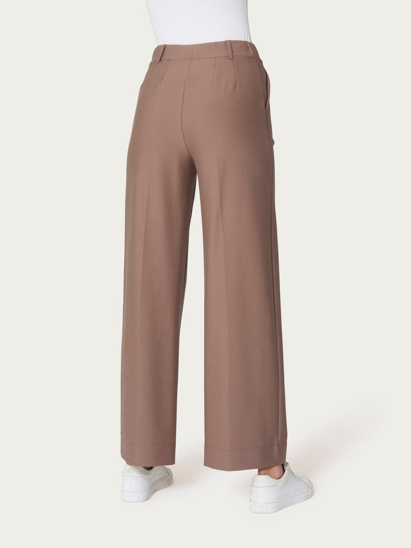 Cropped Wide Leg Pant