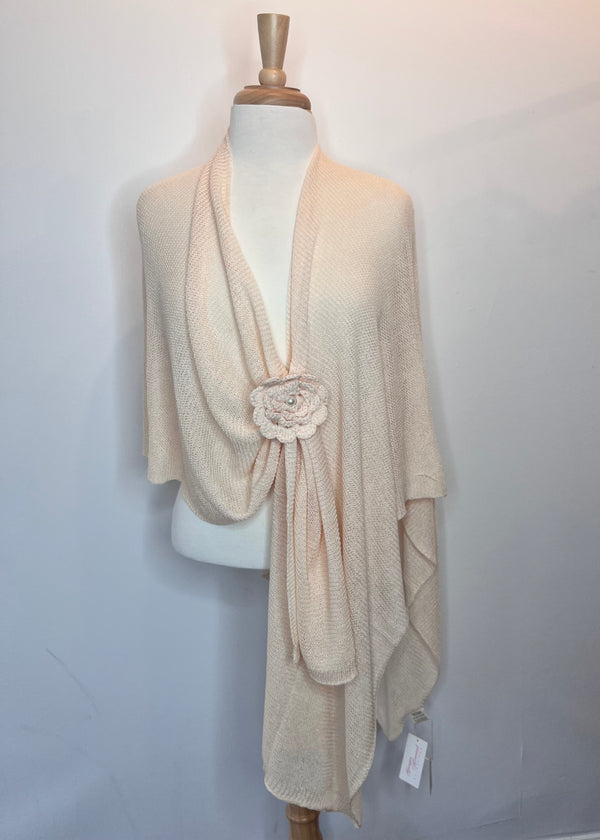 Bermuda Sail Wrap w/Removable Flower Pin