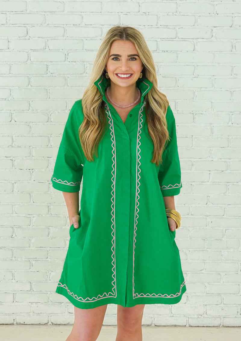 Shelby Dress - Green