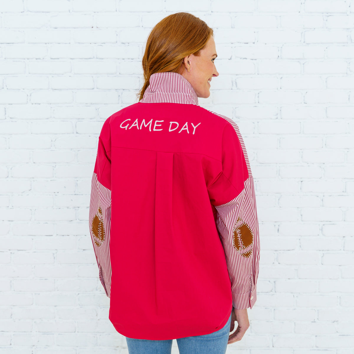 Preppy Game Day Top