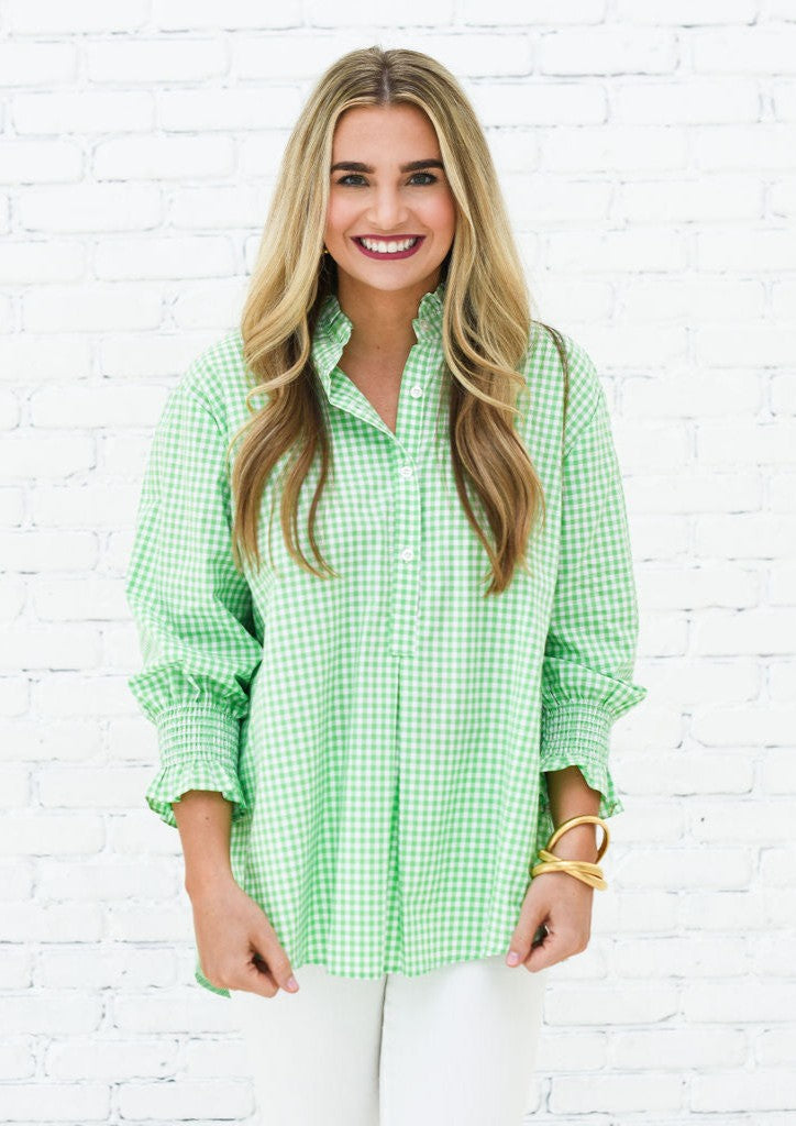 Kimberly Gingham Top