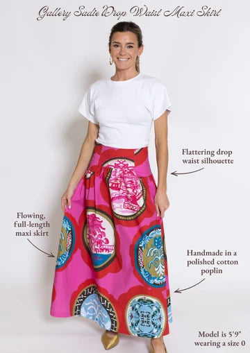 Sadie Drop Waist Maxi Skirt