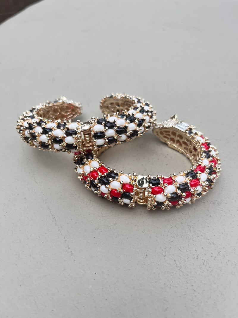 Jeweled Tiger Bracelet - 2 Colors