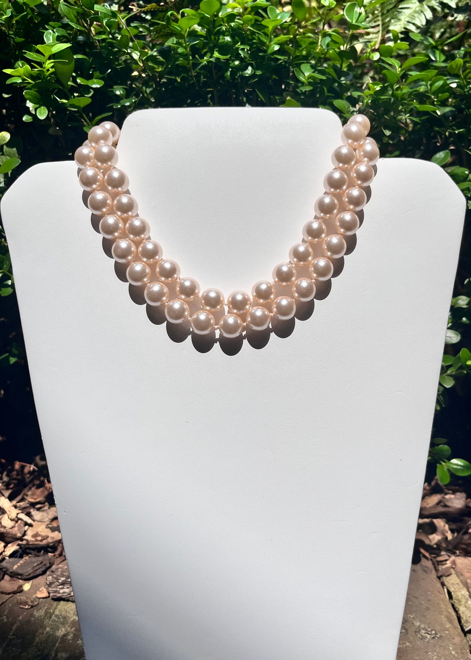 Vintage Edwardian-Style Pearl Choker Necklace – Very Breezy