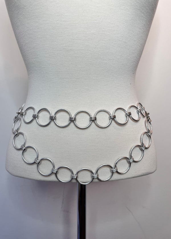 Silver Chain Belt