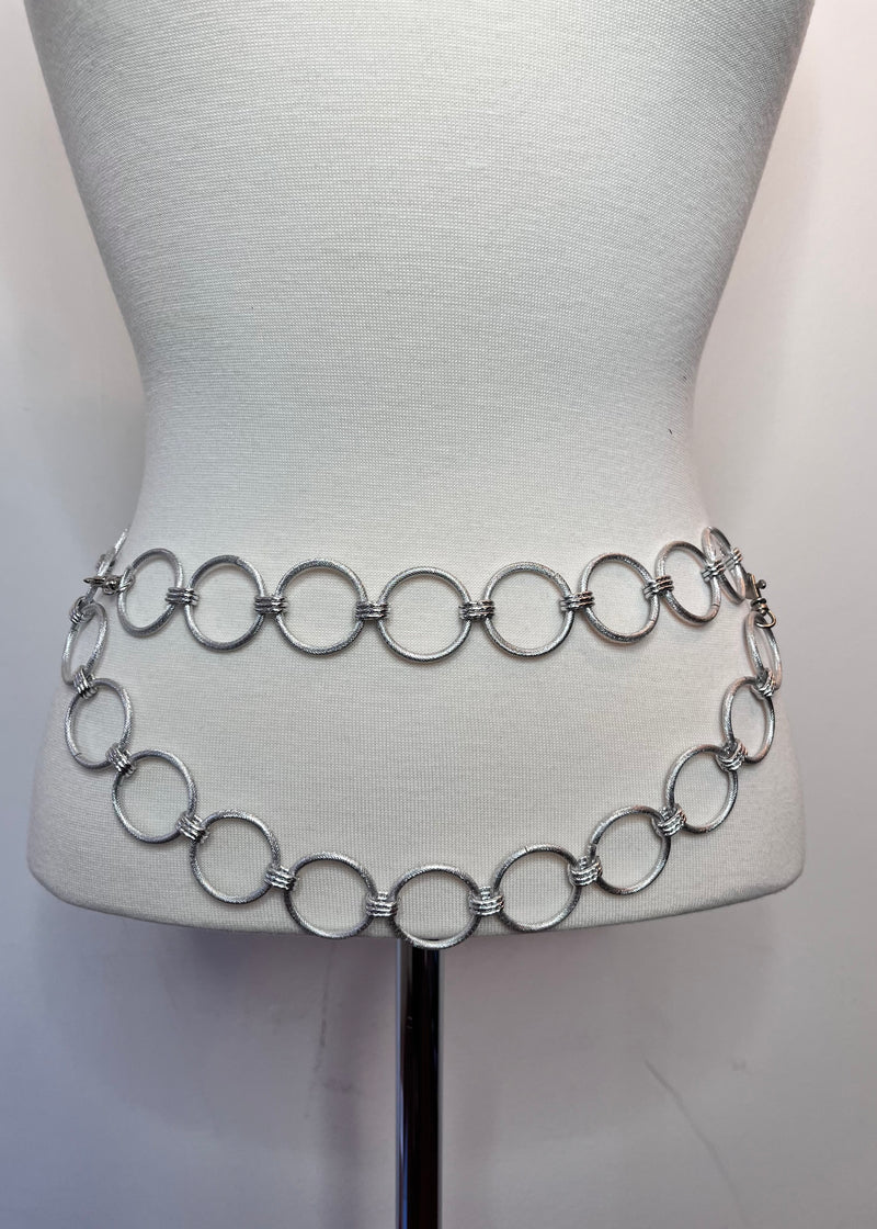Silver Chain Belt