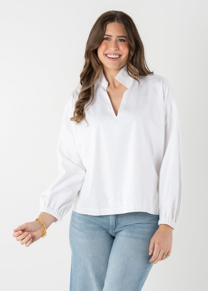 Long-sleeve Poppy Top