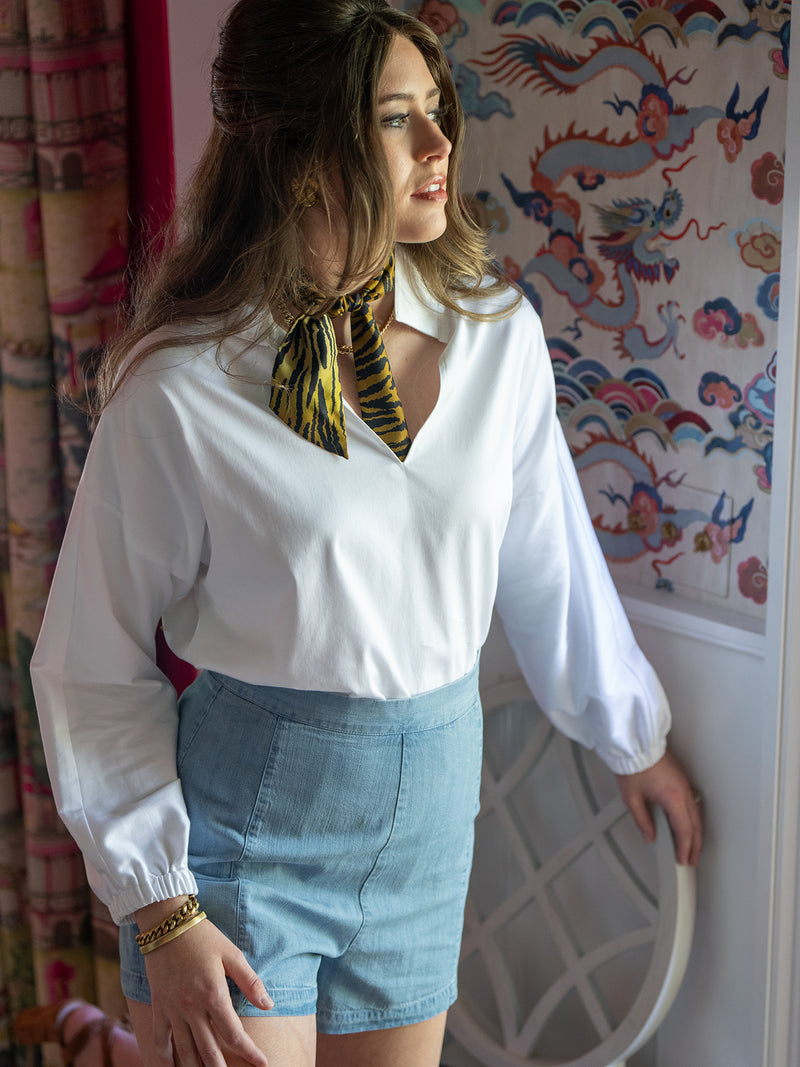 Long-sleeve Poppy Top