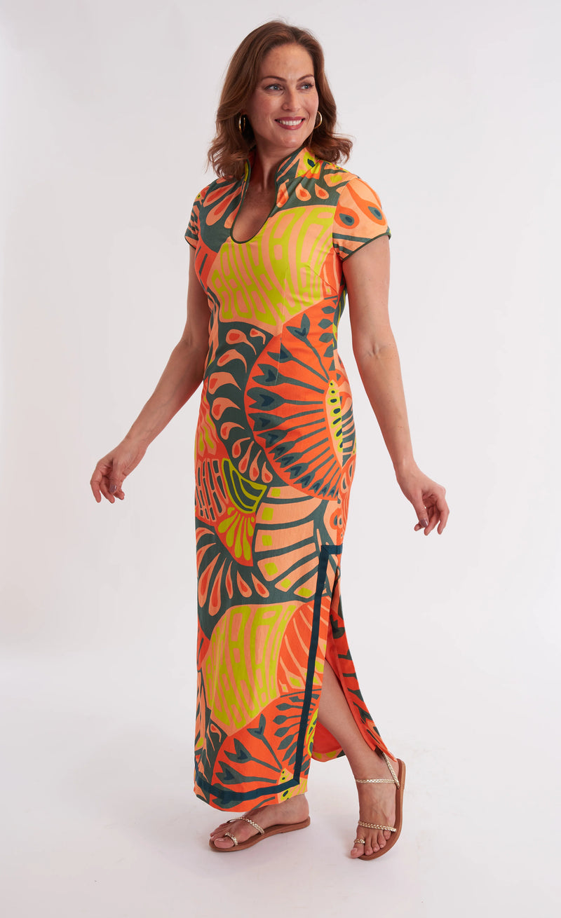 Tarpon Dress - Paddle Pumpkin