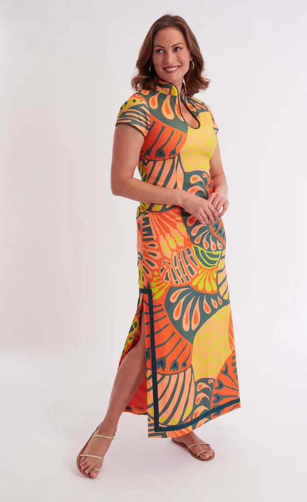 Tarpon Dress - Paddle Pumpkin