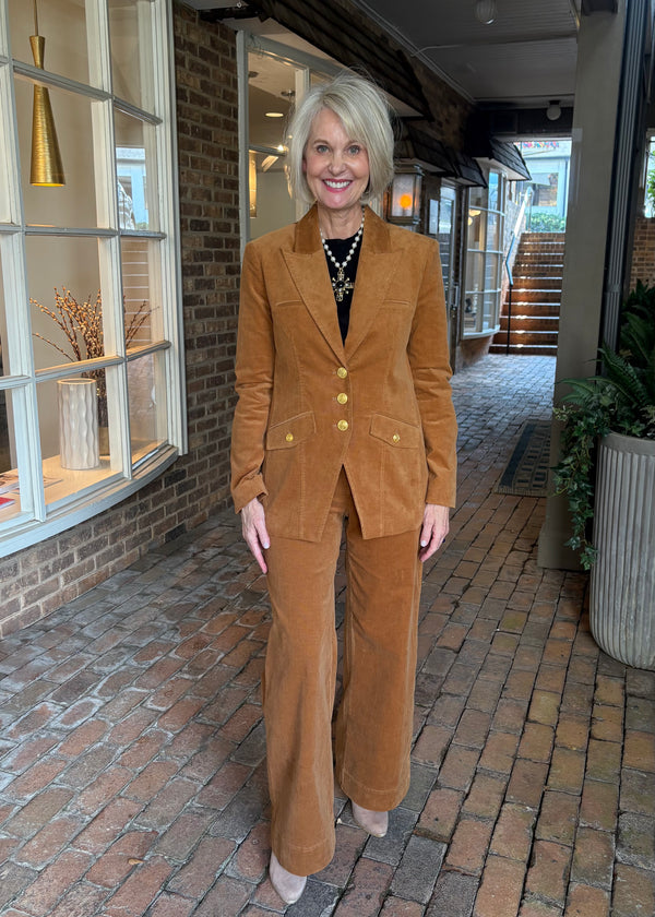 Scottie Corduroy Flare Leg Pant