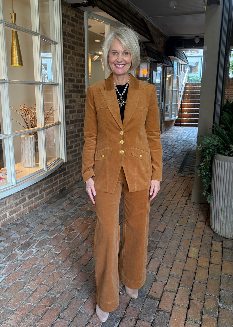 Scottie Corduroy Flare Leg Pant