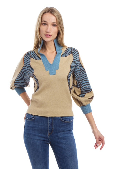 Zebra Sweater