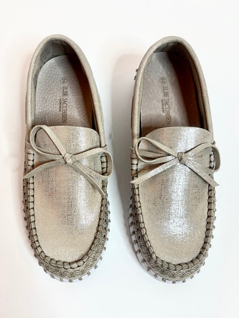 Tulip Metallic Loafer with Laces – Ginger Howard Selections