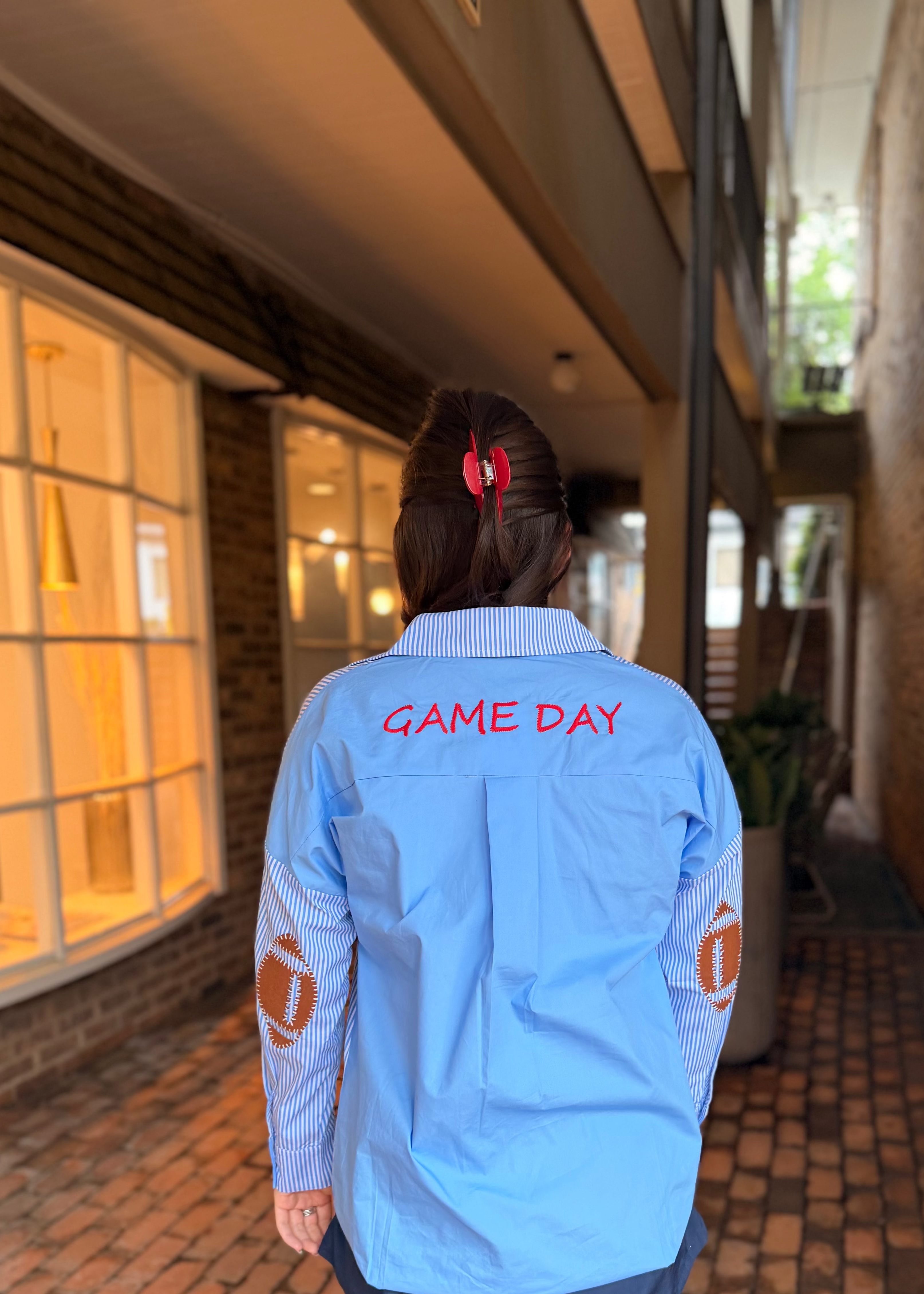 Preppy Game Day Top