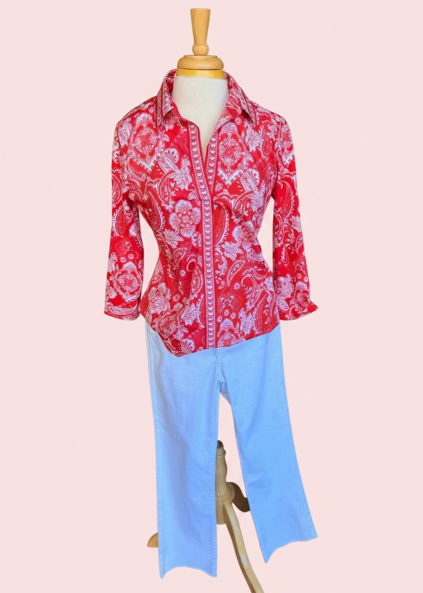 3/4 Sleeve Lizette Blouse