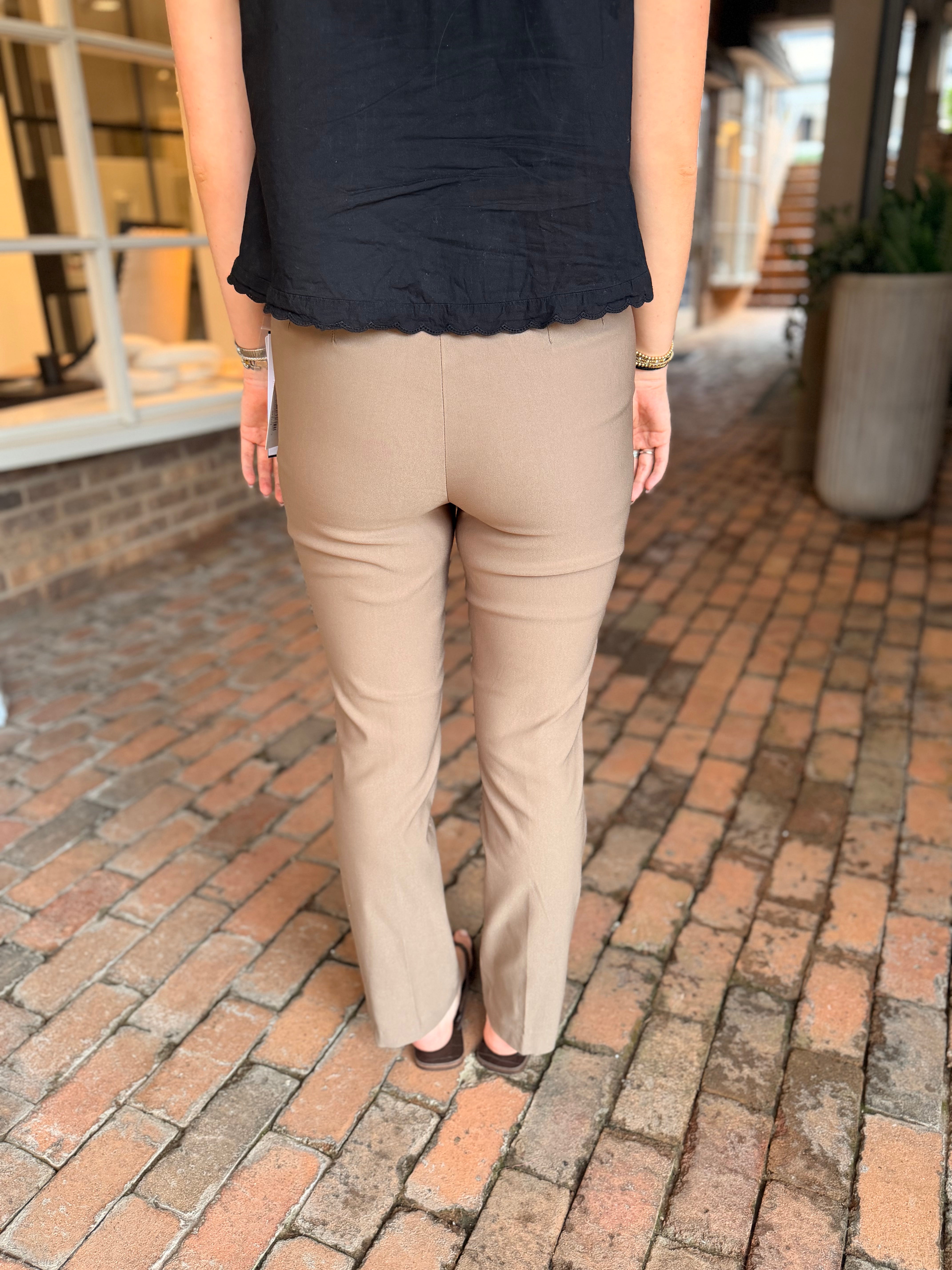 Flatten It Pull On Ankle Pants