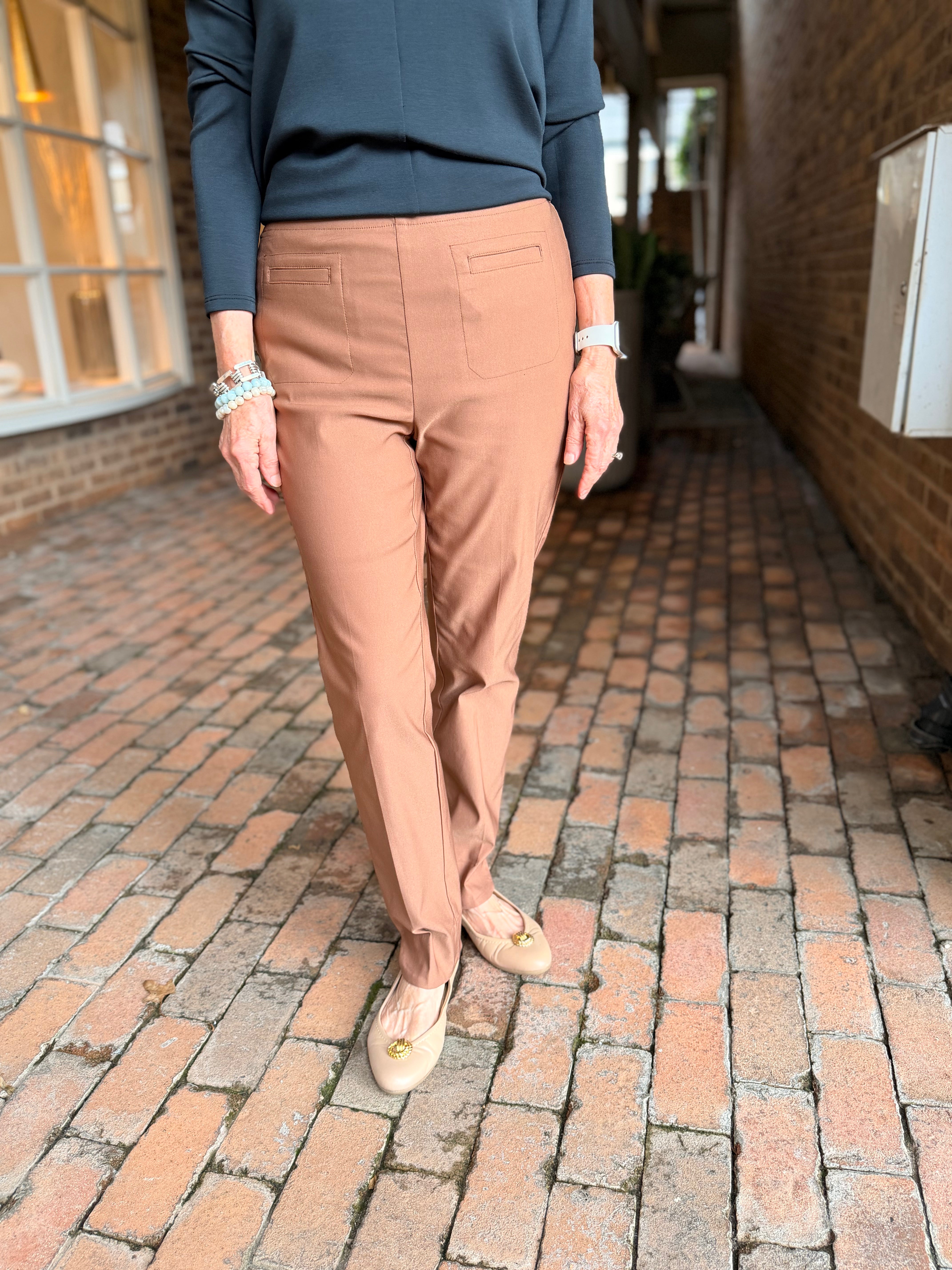 Slim Leg Petal Pant