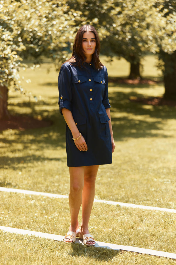 Rory Cotton Shirtdress