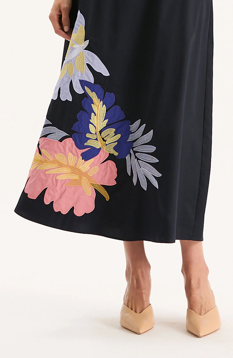 Valentina Appliqué Skirt