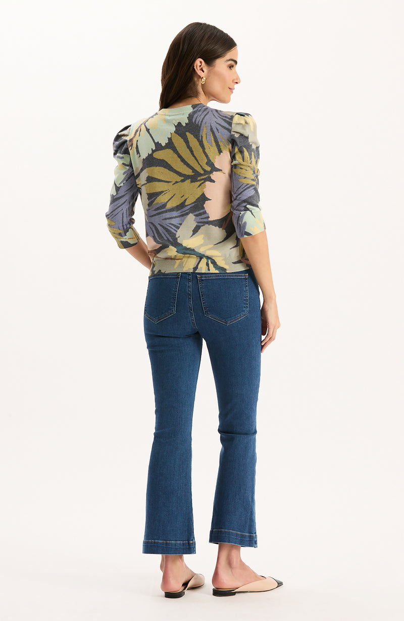 Lily Jersey Leaf Sweater