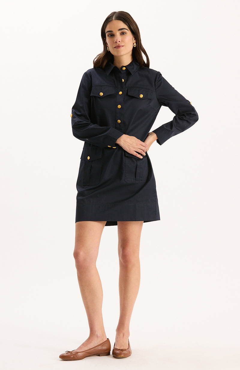 Rory Cotton Shirtdress