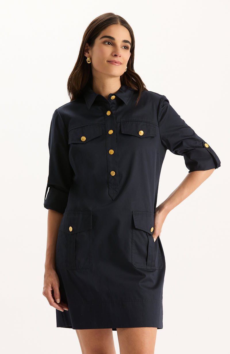 Rory Cotton Shirtdress