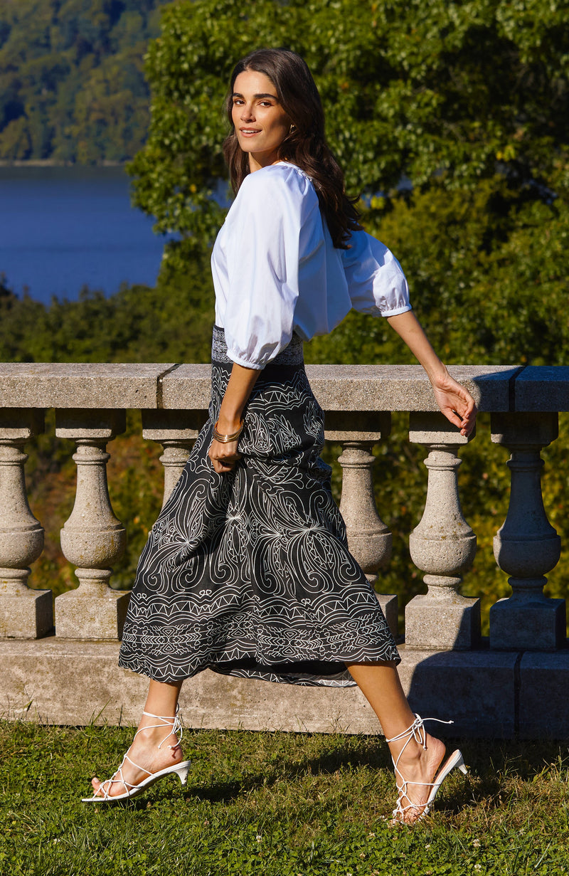 Valentina Embroidered Skirt