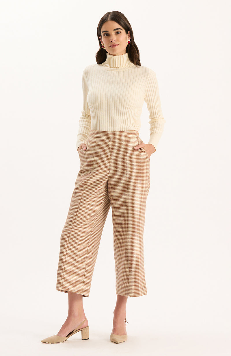 Cotton/Cashmere Turtleneck