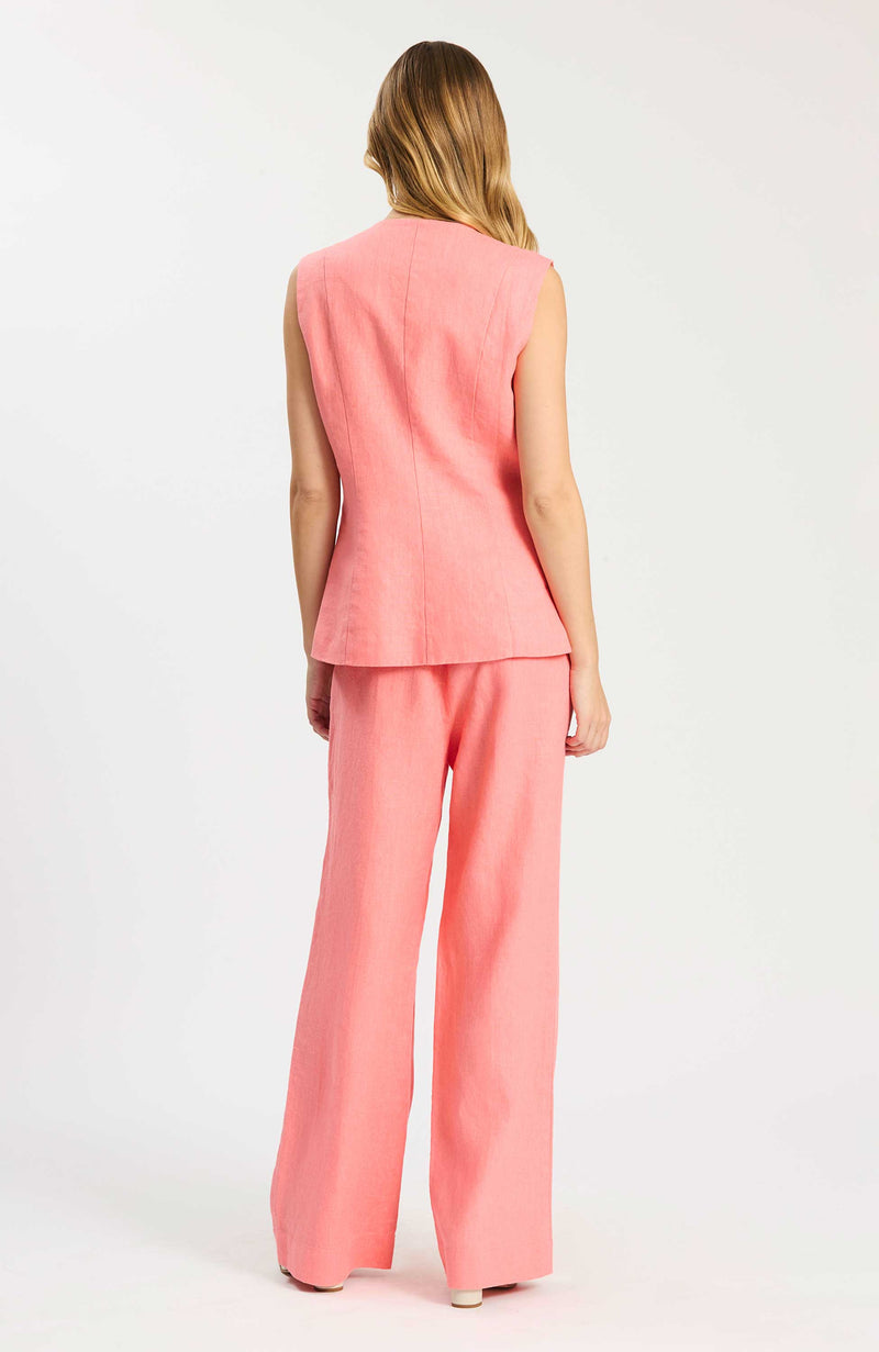 Reid Linen Vest – Ginger Howard Selections